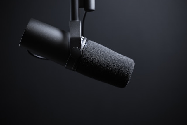 Podcast Microphone Setup